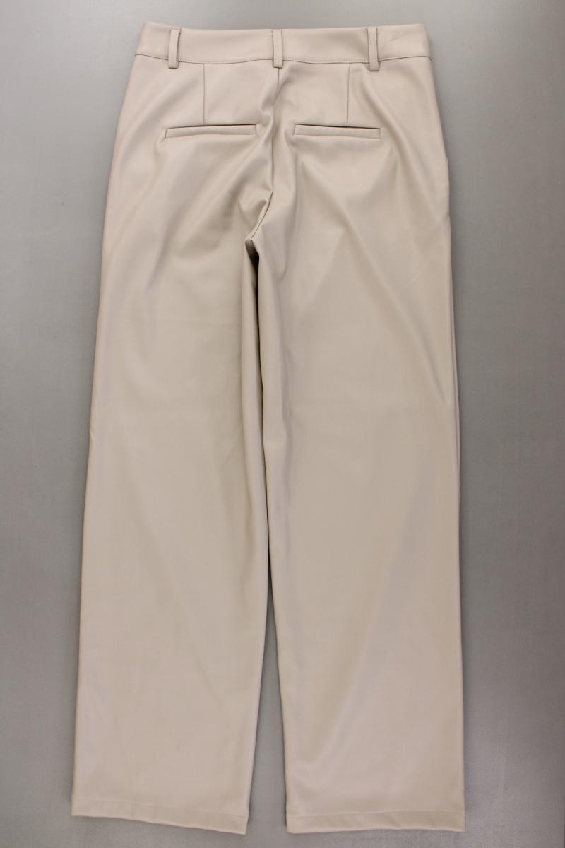 Villa Sophie Kunstlederhose Gr. M neuwertig creme aus Polyurethan