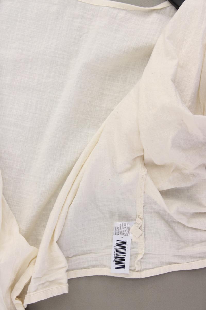 The Simple Folk Kurzarmbluse Gr. XL creme aus Baumwolle