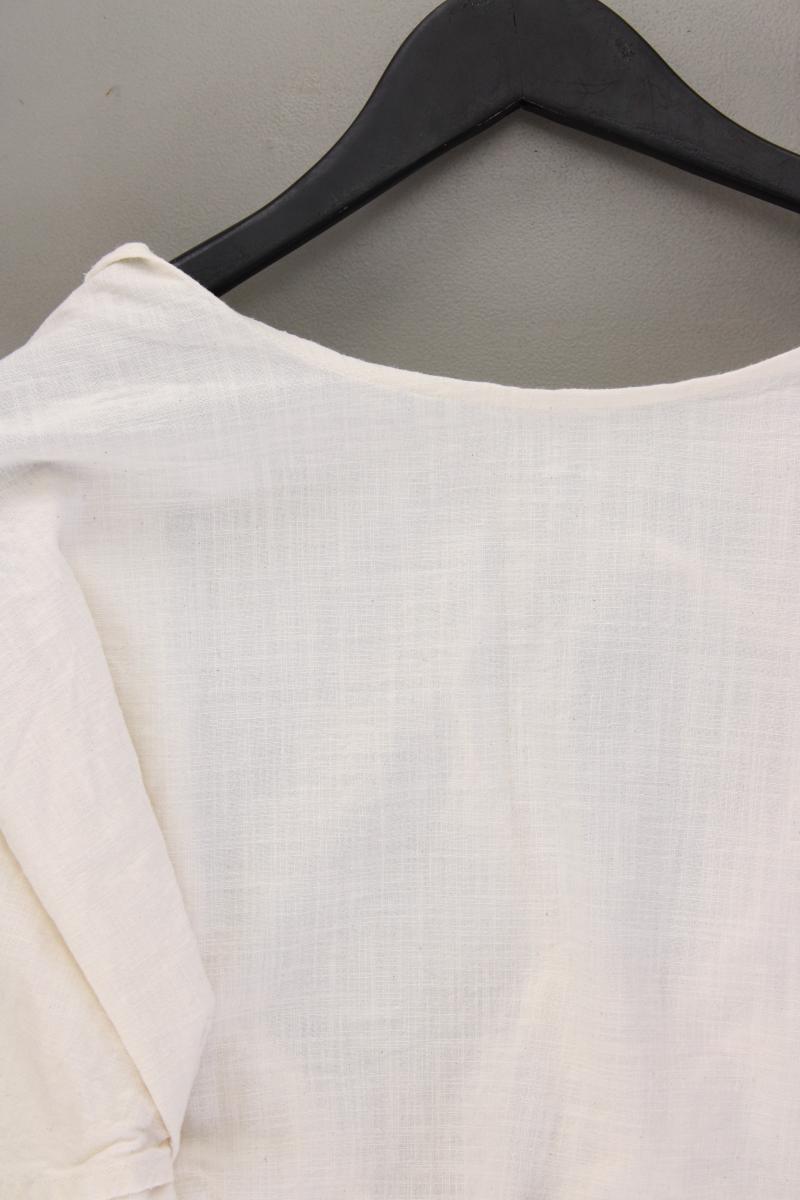 The Simple Folk Kurzarmbluse Gr. XL creme aus Baumwolle