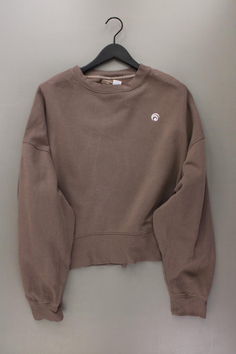 oceans apart Langarmpullover Gr. XXL neuwertig braun aus Baumwolle