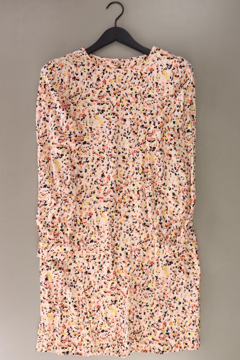 s.Oliver Langarmkleid Gr. 36 orange aus Viskose