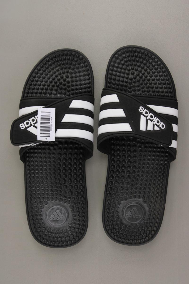 Adidas Badeschuhe für Herren Gr. 46 schwarz