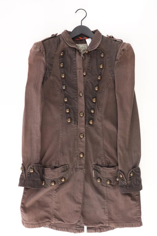 Notthesame Übergangsmantel Gr. 36 braun aus Baumwolle