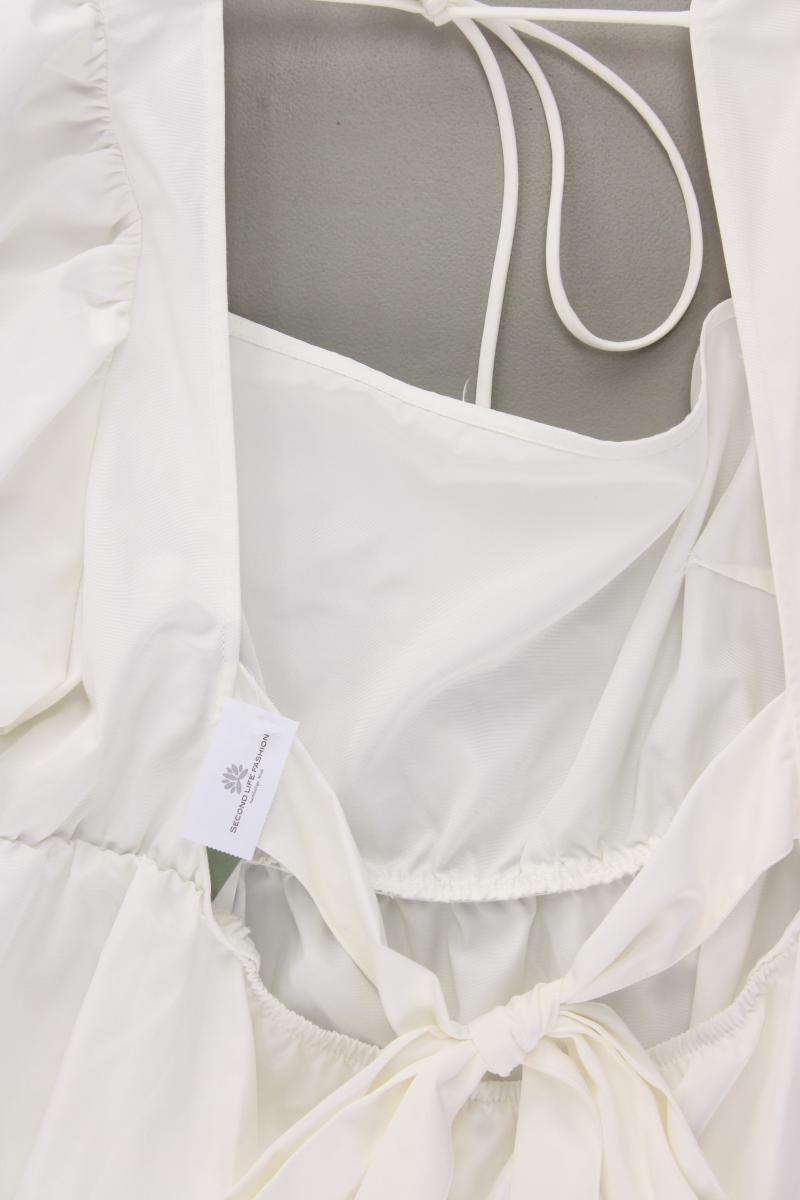 H&M Bluse mit Ballonärmel Gr. XXL neu mit Etikett 3/4 Ärmel creme aus Polyester