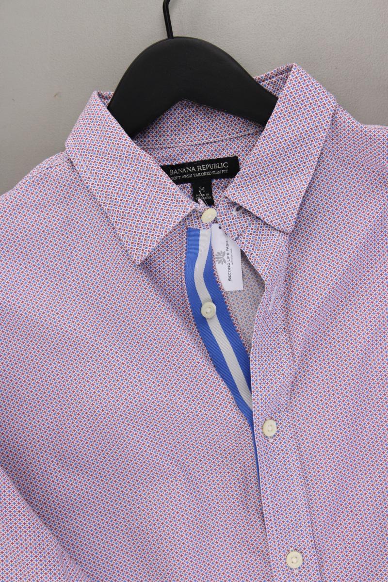 Banana Republic Langarmhemd für Herren Gr. M rot aus Baumwolle