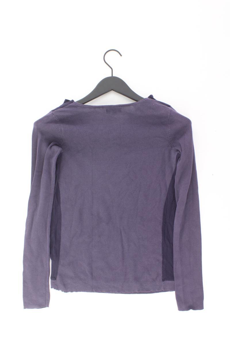 GAP Longsleeve-Shirt Größe XS Langarm lila aus Rayon