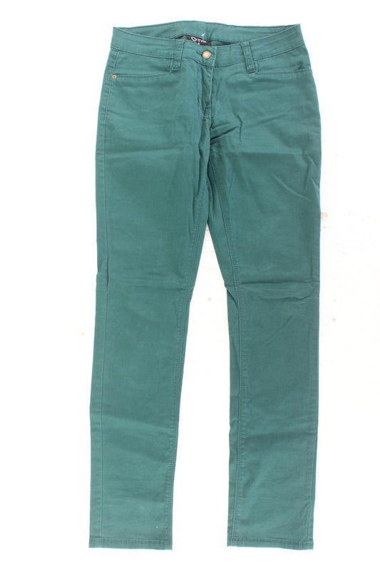 Straight Jeans Größe 38 grün aus Baumwolle