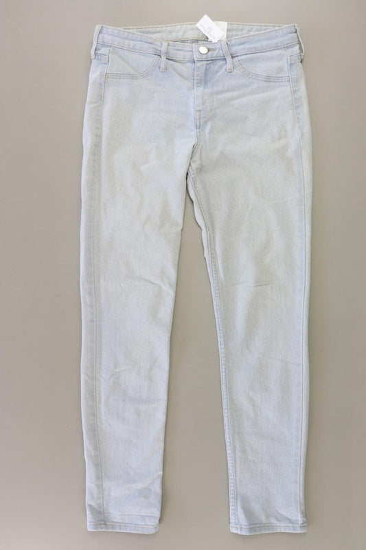 H&M Skinny Jeans Gr. W26 blau aus Baumwolle