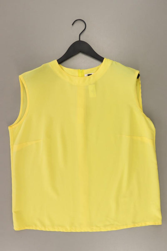 ara Ärmellose Bluse Gr. 46 Vintage gelb aus Polyester