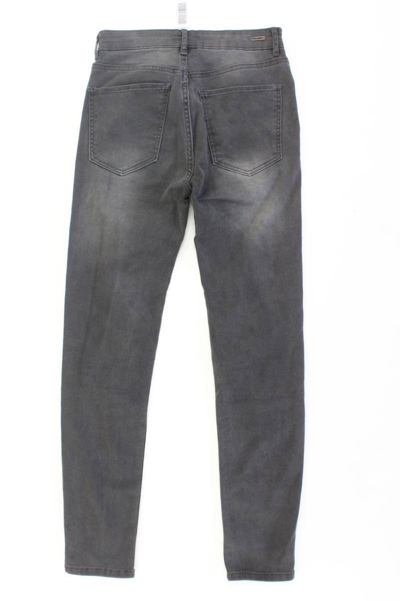 Pull&Bear Skinny Jeans Gr. 34 grau