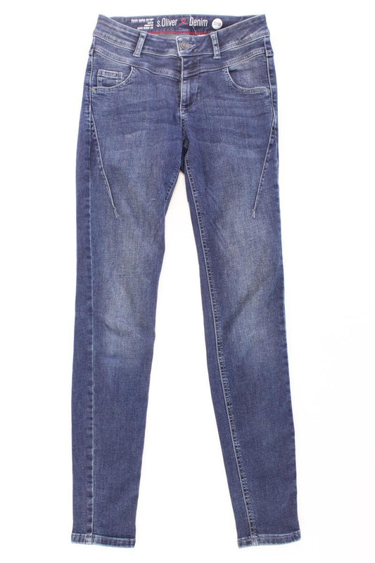s.Oliver Skinny Jeans Gr. 32/L30 neuwertig blau aus Baumwolle