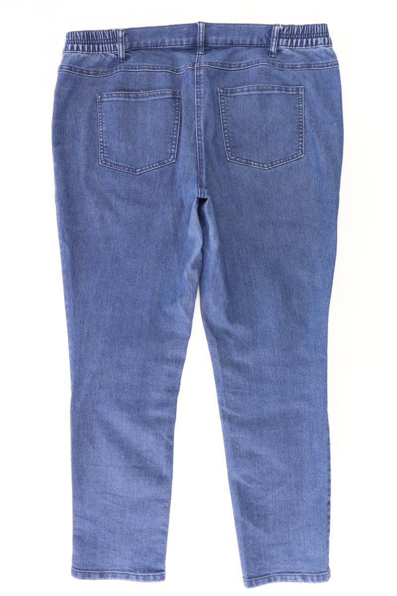Pfeffinger Straight Jeans Gr. Kurzgröße 23 mit Nieten blau aus Baumwolle