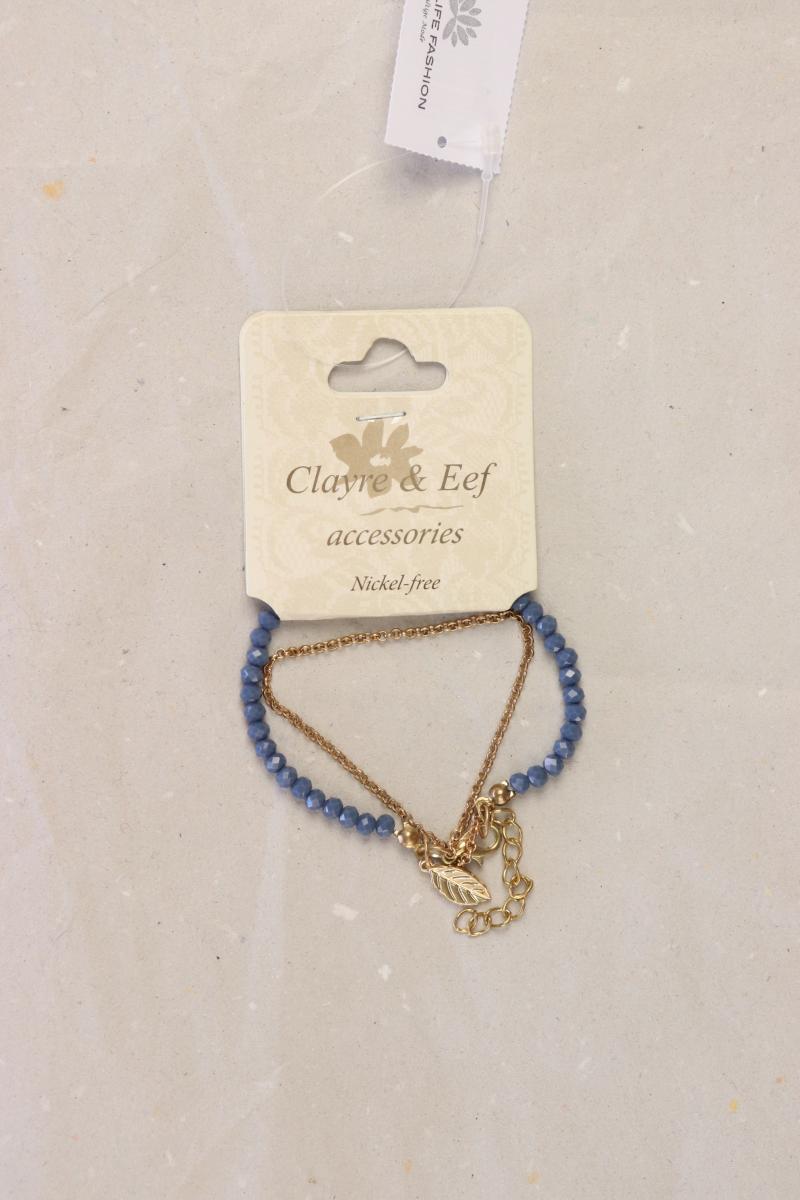 Clayre & Eef Armband neu mit Etikett blau